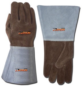 Competitive price leather welding hand gloves for industrial work