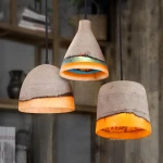 Concrete Chandelier Pendant Light Hot New Modern Vintage Indoor Outdoor replica pendant light