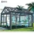 Conservatory Aluminum Porch Enclosure Prefabricated Glass House Garden Room
