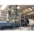 Continuous running used tire pyrolysis machine
