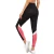 Import Contrast Color Lace up Polyester+Spandex Stretch Tights Women Pants Legging from China