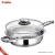 Import cookware set of 24pcs set stainless steel  and  leather case and frypan from China