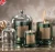 Import Copper Effect Glass Cloche Candle /hurricane lanterns/ copper candle jars from China
