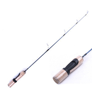 Cork handle 25&#39;&#39; carbon ice fishing rods