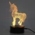 Import Creative 3D Unicorn gift night lamp children room LED light remote control small night lamp from China