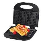 Cross border donut breakfast toaster home sandwich hot dog maker waffle 6 hole cake sandwich maker