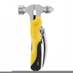 Cross - border hot selling multi - function tool hammer TP yellow anti - slip handle and window breaker integrated