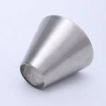 custom designed deep drawing forming brushed stainless steel lamp cover deep drawn process parts