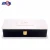Import Custom high Quality EVA insert slotted buckle type leather box in beauty salon metal Lock Square Gift Box from China
