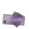 Custom LED color light  ISO15693 icodeslix Read card lights up the new RFID chip transparent LED light smart car Frosted card