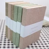 Custom Linen Cushion Printed Corporate Hemp Notebook