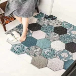 Custom Logo Printed Elevator Floor Carpets In Roll Easy Clean Car Mat PVC Coil Door Mat