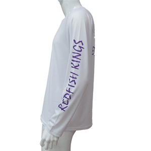 Custom-made Casual Cheap Price Fishing Shirt Long Sleeve White
