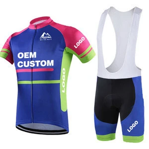 Custom OEM ODM bike shirt bicycle clothing sublimation jersey cycling wear for men