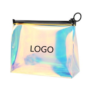 Custom packaging holographic PVC bikini bag