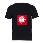 Custom Printing Crewneck Men Black T shirt