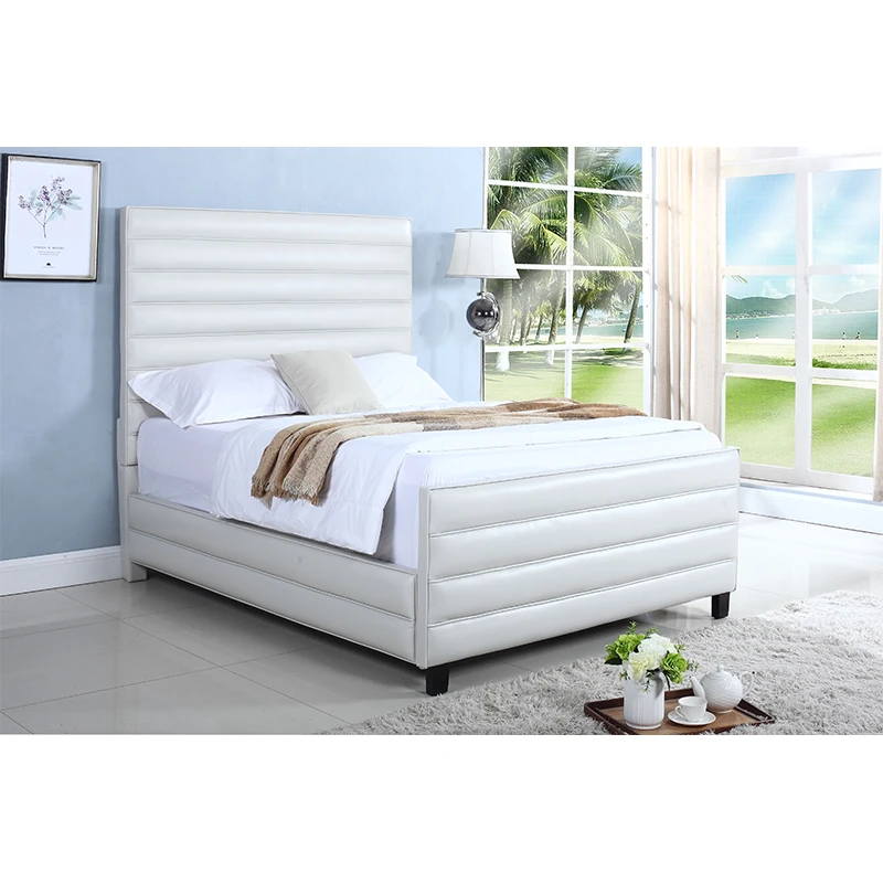 custom queen king size grey indoor 3 in 1modern luxury bedroom furniture set