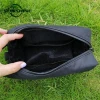 Custom Small Odor Proof Storage Handle Polyester Bag with Carbon Lining Zipper