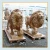 Import Custom Stone Garden Animal Product life size walking marble lion statue from China