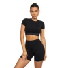 Custom T Shirts China Crop Top Sport Woman Tee Shirt With Your Logo