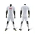 Import Custom V Neck Sublimated Soccer Jersey New Season Blank White Soft Soccer Uniform from USA
