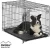 Import custom wholesale folded stainless steel metal pet cage for sale from China