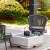 Import Customizable Garden Fire pit  Dining Table outdoor wood burning fire pit table Grill for BBQ Heater from China