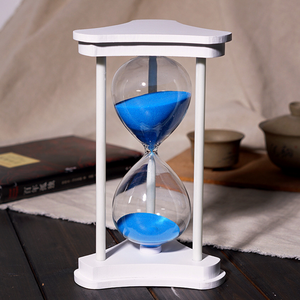 Customizable Simple Catering Part Wooden Sand Timer 45/60  Minutes Unique Hourglass