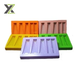 Customize high quality cosmetic display plastic seving blister tray