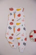 Customize Newborn Baby Spring and Summer Unisex Jumpsuit Short Sleeve Comfortable Baby Bodysuit Rompers
