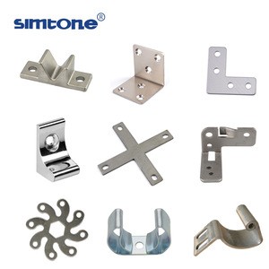 customize special hardware metal parts by wire-electrode and laser cutting punching process