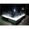 Customized 0ptical Shop Design Layout For Glass Display Cabinet