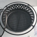 Customized Big deep fire bowl outdoor wood burning fire pit with customized patterns