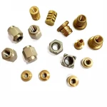 Customized Brass Knurled Insert Nut CNC Automotive Heavy Time Finish Thread