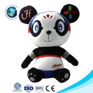 Customized cheap panda plush toy EN71 ASTM standard low MOQ cute soft panda teddy bear