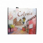 Customized easy to carry printable reusable shopping bag with lamination