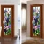Customized Insulated  Tiffany Stained  Glass Home door and window or screen lighting