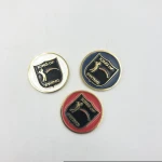 Customized Iron magnetic golf ball marker swinging  King of swing