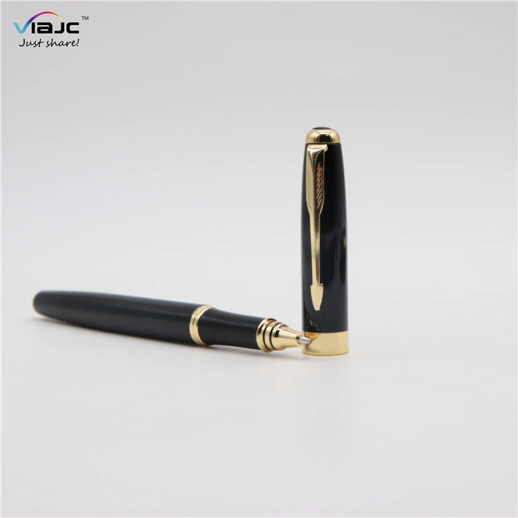 customized logo engrave digital uv printing soft touch luxury gifts heavy gel ink roller metal pen