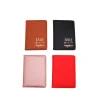 Customized multi portable passport cover pu leather wallet passport card holder