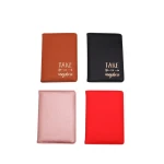 Customized multi portable passport cover pu leather wallet passport card holder