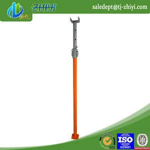 Customized removable steel support for slab or formwork supporting