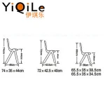 Customized school furniture antique school chairs cheap student chair