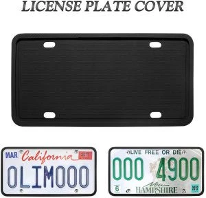 Customized Silicone License Plate Frame