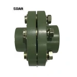 Customized sizes flexible pump rubber coupling