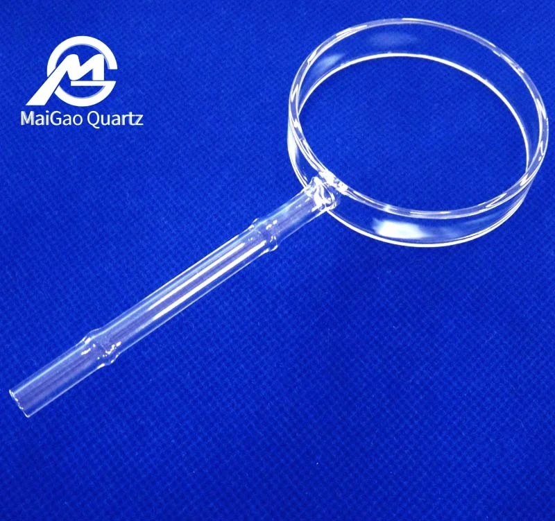 Customized various sizes special-shaped quartz glass tube