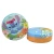 Import Cute Cartoon Design 50g Round Shape Blue Puff Box Tinplate Cosmetic Cream Tinplate Box from China