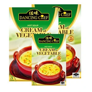 Dancing Chef Cream of Vegetable Instant Soup (No MSG, No Preservatives)