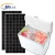 Import dc compressor chest fridge freezer 12v 24v dc freezer 70L from China