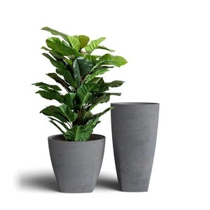 Decorative Large plant pots , Garden Pots &amp; Planters,fiberglass material flower pot